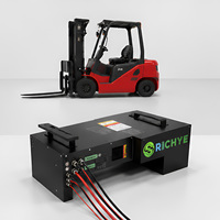 Batterie de chariot élévateur au lithium LiFePO4 51,2 V 160 Ah pour chariot élévateur électrique, haute densité énergétique, charge rapide, livraison directe d'usine
