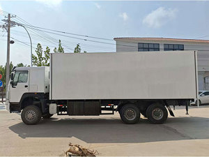 Venta caliente Sinotruk HOWO usado Van Cargo Truck 10 neumáticos 6X4 20ton Cargo Box Truck <span class=keywords><strong>para</strong></span> la venta - Product Image 4