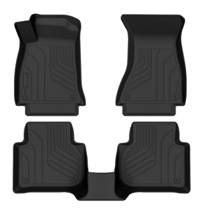 Alfombrilla de Piso Impermeable de TPE, Duradera, con Soporte de Molde Personalizado, Ajuste Completo, Accesorios Interiores para <span class=keywords><strong>Audi</strong></span> A4L Q3/A8 - Product Image 3
