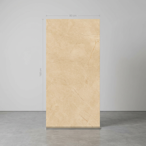 Azulejos de porcelana brillante Fontana Marfil de 800x1600 mm para suelo y pared, diseño de mármol beige cálido de 80x160 cm - Product Image 3