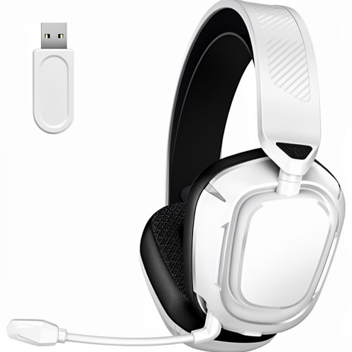 Skapendy Wireless Over-Ear Gaming Headset PC/PS4/PS5/Mac/Switch 2.4GHz Lossless Sound for 5.4 Noise-Cancelling Microphone
