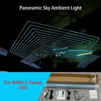 Toit ouvrant panoramique avec éclairage d'ambiance pour BMW Série 5 G60 |   Éclairage d'ambiance personnalisé pour voiture, 11 couleurs, compatible avec le système d'origine
