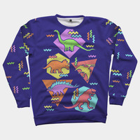 Sublimação costume impresso 100% poliéster homens crewneck camisola
