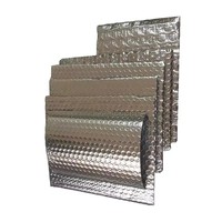 Matériaux légers et hautement réfléchissants pour pare-soleil, en aluminium et feuille de bulles, pour la construction