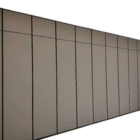 Panneaux rétractables de conception moderne pour système acoustique, cloison de séparation pour restaurant, hôtel, salle de bal, hôpital, gymnase, séparateur d'espace