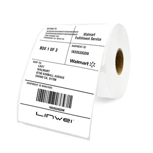 Dymo 4XL etiketleri 1744907 etiket 4X6 inç ekstra büyük posta termal nakliye etiketi için uyumlu