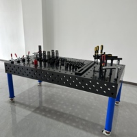 Plataforma de Soldadura 3D Estándar y Personalizada, Superficie de Acero Nitrurado, Ensamblaje Manual, Estación de Soldadura sin Alimentación Eléctrica