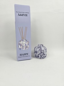 150ml Glass for Indoor Air Freshener Essential <b>Oil</b> Aromatherapy Home Decor Reed <b>Diffuser</b> Set Dry Flowers Bathroom Decoration - Product Image 5
