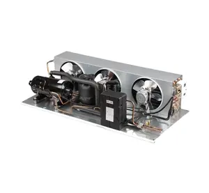 Compressor de refrigeração rotativo hermetico r404a, peças de refrigeração da unidade de condensamento