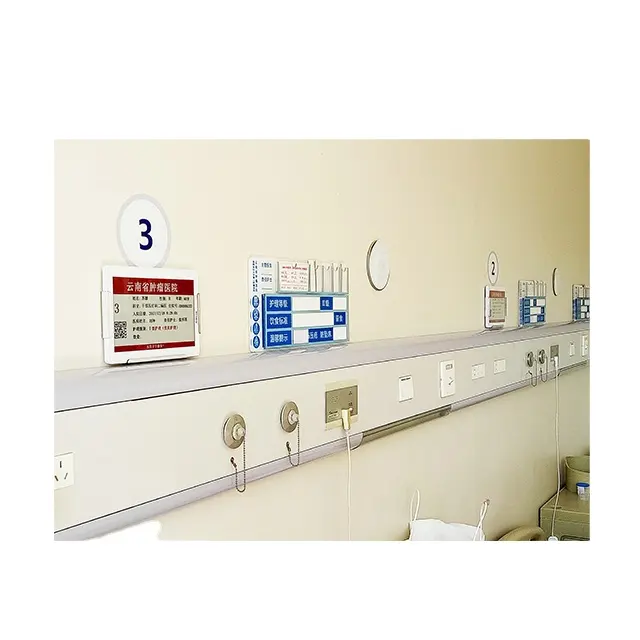 स्याही डिजिटल साइनेज इलेक्ट्रॉनिक अस्पताल के वार्ड बेडसाइड कार्ड इलेक्ट्रॉनिक पेपर के लिए बुद्धिमान प्रदर्शन बोर्ड
