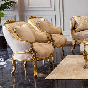 Ensemble de Salon <span class=keywords><strong>Louis</strong></span> <span class=keywords><strong>XV</strong></span> Mobilier Oriental Canapés de Luxe Complet - Product Image 5