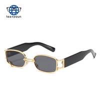 2022 nouveau Boucles D'oreilles Carré Cadre Dames lunettes de Soleil