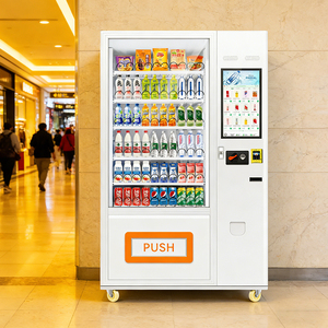 Máquina Expendedora de Bebidas y Aperitivos Totalmente Automática, Comercial, con Logotipo Personalizado, Fácil de Operar, de Nuevo Diseño, para Centros Comerciales - Product Image 3