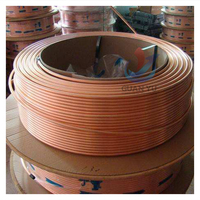 Bobine de tuyau d'eau en cuivre de pureté 99.99% de haute qualité tuyau en cuivre rouge/bobine de cuivre de climatisation prix bon marché