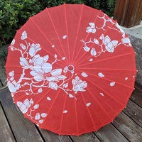 Vente en gros parapluies et parasols de mariage tissu artisanat chinois contrôle manuel parapluies droits motifs imprimés