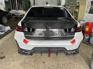 Couverture de coffre de Style CSL en Fiber de carbone sec de haute qualité pour <span class=keywords><strong>BMW</strong></span> série <span class=keywords><strong>3</strong></span> G20 G28 G80 M3 couvercle de couvercle de coffre arrière en Fiber de carbone sec - Product Image 6