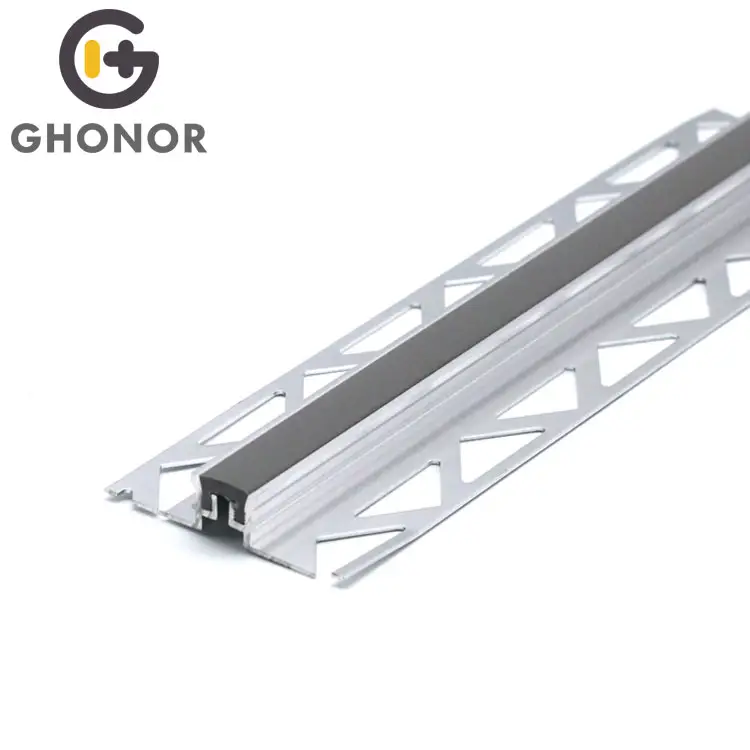 Ghonor Free Sample Building Aluminum Rubber Wall Expansion Joint in Building