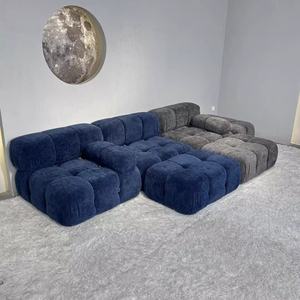 Sofá Italiano Minimalista de Lujo Ligero, Estilo Camaleón, para Apartamentos Pequeños, Sala de Estar, Comercio Exterior, Sofá de Vacío - Product Image 4