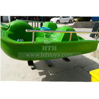 Fabrikpreis 4-Sitzer Freizeitboot mit Pedalen Günstiges Plastik-Wasserspielgerät
