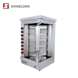 Girarrosto verticale giroscopico pollo greco Grill Gas in acciaio inox spiedino turco Doner <span class=keywords><strong>Kebab</strong></span> - Product Image 6