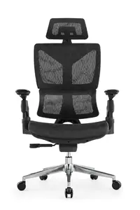 2024 New Design Mesh Ergonomic Office Chair With Footrest SIYI Furniture Office Building Chair