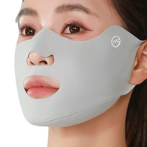Máscara de protección solar para deportes al aire libre, protección UV transpirable de media cara de seda helada para correr, golf, verano, unisex - Product Image 5