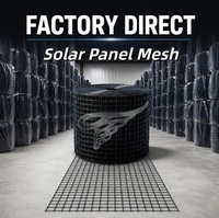 Filet de protection solaire anti-oiseaux de 8 pouces et 1,3 mm pour panneaux solaires, kit de fixation rapide pour panneaux solaires, produits liés au solaire