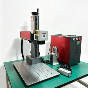 Portable Split Fiber Laser Marking Machine 50W Stainless Steel Aluminum Metal Engraving For Jewelry Workshop - Product Image 5