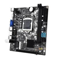 Kit Gamer Placa Base H81 Set LGA 1150 Soporte para Procesador I3 4130 RAM DDR3 Placa Madre H81