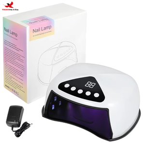 Lampe UV LED pour ongles 3 jours, en plastique, 15W, rechargeable, pour le durcissement du vernis gel, avec capteur automatique, 4 minuteurs, écran LCD, GZ RTS, commande en gros mixte - Product Image 1