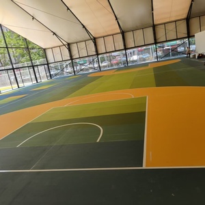 Suelos Deportivos Sintéticos <span class=keywords><strong>de</strong></span> Poliuretano, Revestimientos <span class=keywords><strong>de</strong></span> Silicona PU para Canchas <span class=keywords><strong>de</strong></span> Baloncesto, <span class=keywords><strong>Tenis</strong></span> y Bádminton <span class=keywords><strong>de</strong></span> <span class=keywords><strong>Cemento</strong></span> al Aire Libre - Product Image 6