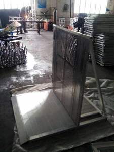 โครงครอบรั้วกั้นสำหรับคอนเสิร์ตอลูมิเนียมโครงเชือกกั้นด้านหน้าเวทีแผงกั้นสำหรับควบคุมฝูงชน - Product Image 4