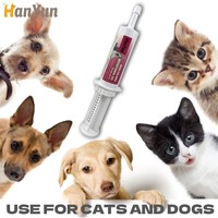 Supplément de pâte nutritionnelle hypercalorique pour animaux de compagnie favorise le soulagement croissant malade, le vieillissement et le refus de nourriture pour chien chat