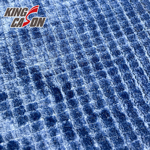 Kingcason Dịch Vụ Tốt Siêu Mềm 100% Polyester Jacquard Flannel Lông Cừu Cho Áo Khoác - Product Image 3