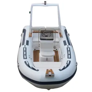 Goboat RIB480B 4.8M 16 Kaki Aluminium, Catamaran Perahu Lambung Ganda dengan Sertifikat CE untuk Dijual RIB480