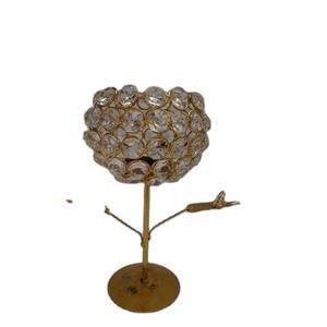 เชิงเทียนทองเหลืองแบบโบราณ2ชิ้น - Product Image 2