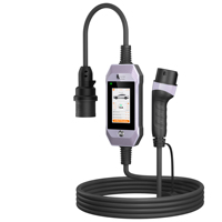 Boîtier de chargeur EV portable feyree avec écran tactile, station de charge rapide intelligente pour véhicules électriques