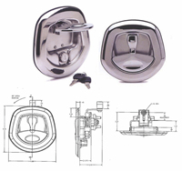 Boîte à outils étanche en tôle galvanisée pour plateau de pick-up extérieur avec rail coulissant métallique verrouillable et tiroirs