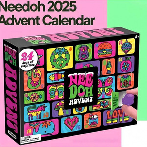 Calendrier de l'Avent Anti-Stress 2026 avec Jouets à Presser et Design à Trous - Product Image 3