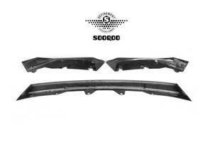 DongSai 3 PCS V Style Dry Carbon Fiber Car Parachoques delantero Labio para <span class=keywords><strong>BMW</strong></span> G80 M3 G82 M4 2021-2022 - Product Image 6