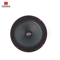 Haut-parleur de voiture OEM MF6508-80 6,5 pouces, haut-parleur de milieu de gamme en ferrite 6,5 pouces, haut-parleur de voiture en fer 4 ohms, haut-parleur de voiture pleine gamme 80W RMS