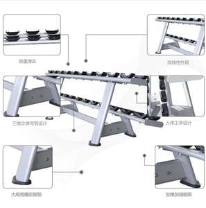 Rack per Squat in Metallo e Panca da Palestra con Pressa per Gambe e Base Anteriore con Attacco Cavo, <span class=keywords><strong>Macchina</strong></span> Fitness per Spalle da Seduti - Product Image 6