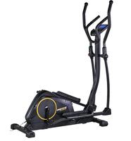 BESTGYM BGE112 Elliptique Magnétique 3 Poulies, Forte Intensité, Durabilité, Roues Arrière en Acier, Unisexe, Usage Domestique, Écran LCD