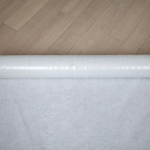 Feutre de protection de sol auto-adhésif blanc protecteur collant polaire de couverture de peinture en feutre blanc - Product Image 1