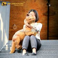 Benim Dino DC152 Robot silikon bebek dinozor kukla gerçekçi bebek dinozor