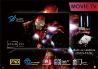 Desain baru 32 43 50 55 inci tanpa Internet diperlukan Home Theater masif Gratis film LED LCD TV film TV