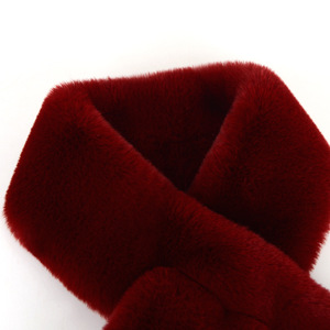 Bufanda de piel de visón larga estampada a la moda cálida suave para mujeres para actividades al aire libre de invierno Departamento De Niñas - Product Image 6