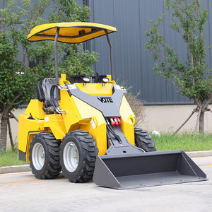 Envío Gratis: Minicargadora de orugas VTH-360W con accesorios para movimiento de tierras, modelo pequeño con orugas, para S - Product Image 4