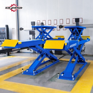 Ascenseur de voiture Xinjintuo à vendre aligneur de roue prix bon marché <span class=keywords><strong>pont</strong></span> de levage de voiture à <span class=keywords><strong>ciseaux</strong></span> automobile 220v - Product Image 6