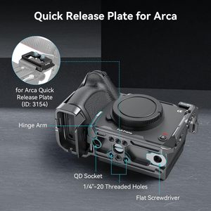 मूल xlr हैंडल-4183 के साथ केबल क्लैंप के साथ <span class=keywords><strong>sony</strong></span> fx30 fx3 के लिए स्मॉलरिग केज - Product Image 4